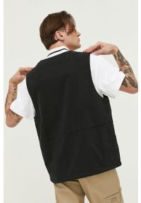 Dickies bezrękawnik jeansowy męski kolor czarny przejściowy. Okazja: na co dzień. Kolor: czarny. Materiał: jeans. Długość rękawa: bez rękawów. Styl: casual #6