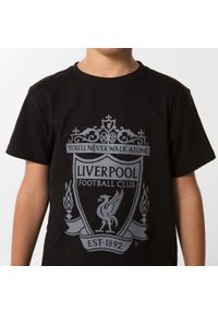 LIVERPOOL FC - koszulka dziecięca Liverpool FC - Czarna. Kolor: czarny. Materiał: bawełna. Sport: piłka nożna #1