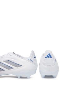 Adidas - adidas Buty do piłki nożnej Copa Pure 3 League Firm/Multi-Ground IE1196 Biały. Kolor: biały. Materiał: skóra