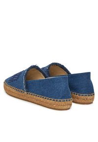 Love Moschino - LOVE MOSCHINO Espadryle JA10262G0MJO5700 Niebieski. Kolor: niebieski. Materiał: materiał #3