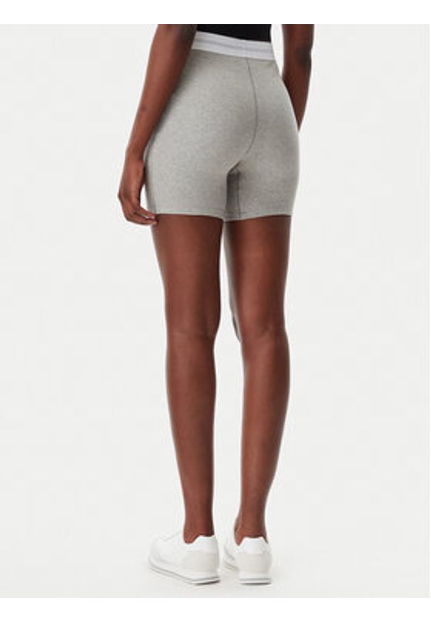Calvin Klein Underwear Szorty piżamowe 000QS7216E Szary Slim Fit. Kolor: szary. Materiał: bawełna