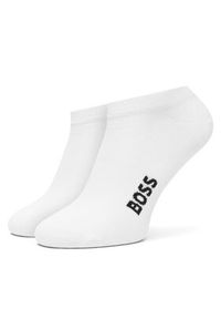 BOSS Zestaw 2 par niskich skarpet damskich 50502054 Biały. Kolor: biały. Materiał: bawełna, materiał #4