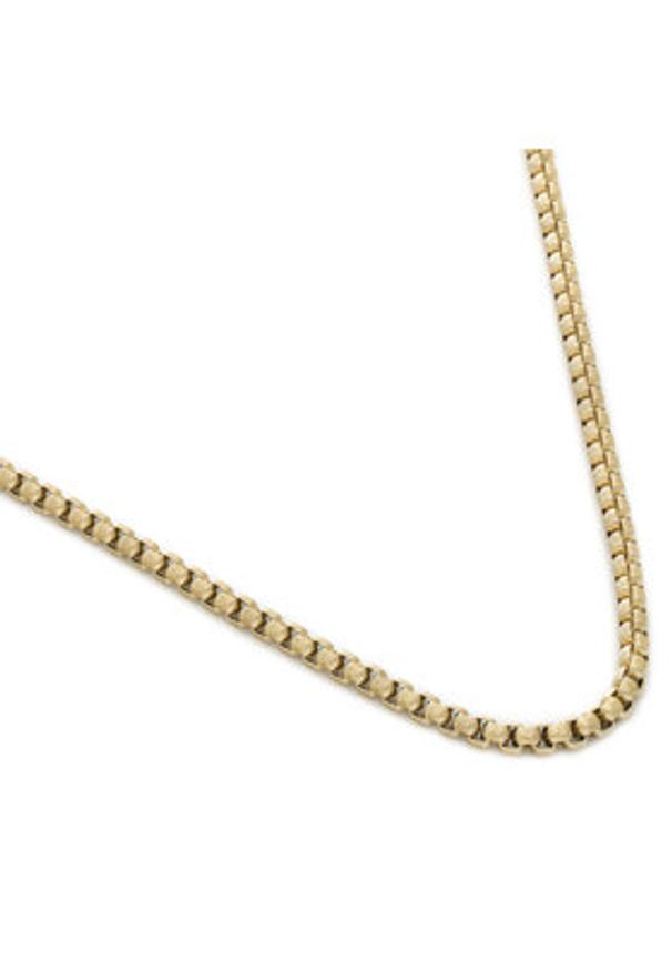 Fossil Naszyjnik JF04504710 Złoty. Materiał: metalowe. Kolor: złoty
