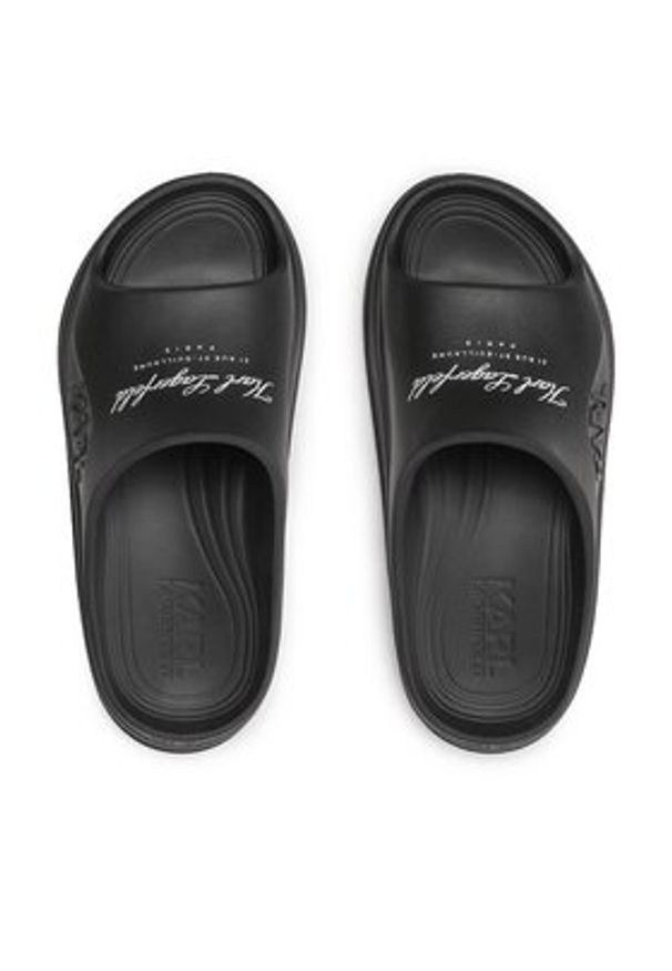Karl Lagerfeld - KARL LAGERFELD Klapki KL85007 Czarny. Kolor: czarny