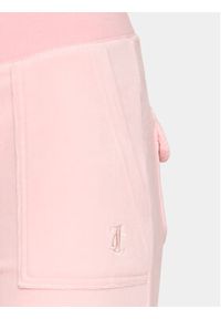 Juicy Couture Spodnie dresowe Del Ray JCAP180 Różowy Regular Fit. Kolor: różowy. Materiał: syntetyk, dresówka #3