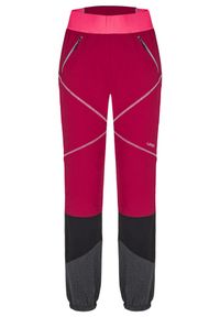 GALEO - Damskie Spodnie Softshell Urwayna XL - Wygoda i Oddychalność. Kolor: fioletowy. Materiał: softshell. Sport: turystyka piesza