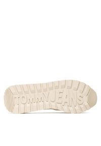 Tommy Jeans Sneakersy Retro Runner EN0EN02121 Beżowy. Kolor: beżowy. Materiał: materiał #5