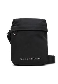 TOMMY HILFIGER - Tommy Hilfiger Saszetka Th Skyline Mini Reporter AM0AM11790 Czarny. Kolor: czarny. Materiał: materiał #1