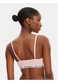 Juicy Couture Biustonosz top Ren JCTBT125972 Różowy. Kolor: różowy. Materiał: bawełna #3