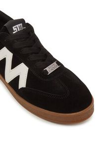 Steve Madden Sneakersy Degree SM11003179 Czarny. Kolor: czarny. Materiał: zamsz, skóra