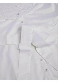 Guess Sukienka koszulowa Tina W3GK0C WAF10 Biały Regular Fit. Kolor: biały. Materiał: satyna. Typ sukienki: koszulowe #9