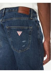 Guess Jeans Jeansy M5YA1C D5MK1 Granatowy Regular Fit. Kolor: niebieski