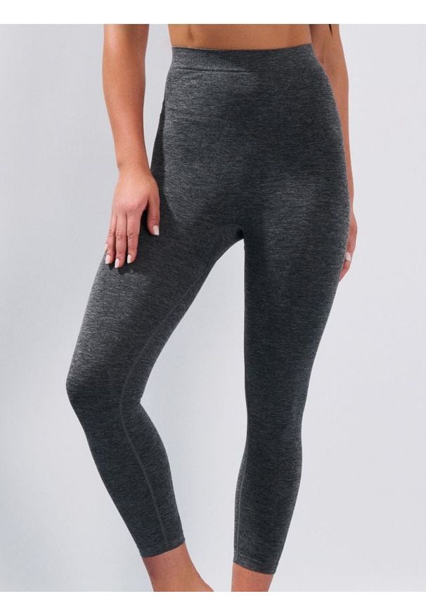 Sinsay - Legginsy sportowe - szary. Kolor: szary. Styl: sportowy