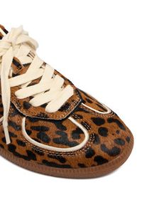 Nokwol Sneakersy August Brązowy. Kolor: brązowy. Materiał: zamsz, skóra #3