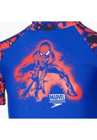 Koszulka do pływania dziecięca Speedo Spider-Man Sun Top. Kolor: niebieski