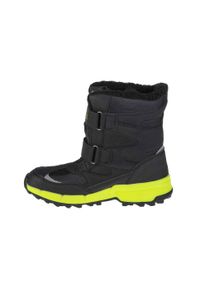 Buty zimowe chłopięce, Kappa Cekis Tex T. Kolor: czarny. Sezon: zima. Styl: sportowy. Sport: turystyka piesza