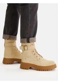 Timberland Trzewiki Cora Valley TB0A6FBWER31 Beżowy. Kolor: beżowy. Materiał: skóra, nubuk #1
