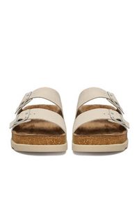 Rieker Klapki CEO-V3190-40 Beżowy. Kolor: beżowy. Materiał: zamsz, skóra #2