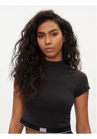Ugg Bluzka Trina 1152860 Czarny Regular Fit. Kolor: czarny. Materiał: bawełna #5