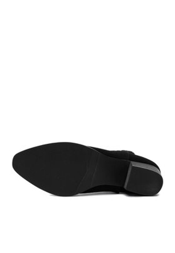 DeeZee Kowbojki LR230702 Czarny. Kolor: czarny. Materiał: materiał