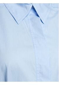 IVY & OAK - IVY OAK Sukienka koszulowa Norena IO117614 Niebieski Regular Fit. Kolor: niebieski. Materiał: bawełna. Typ sukienki: koszulowe