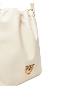 Pinko - PINKO Torebka Slouchy Classic Bag PE 25 PLTT 104359 A270 Écru. Materiał: skórzane #3