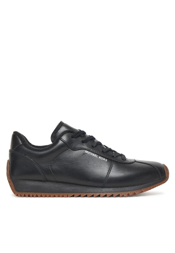 MICHAEL Michael Kors Sneakersy Rhodes 43F5RHFS1L Czarny. Kolor: czarny. Materiał: skóra