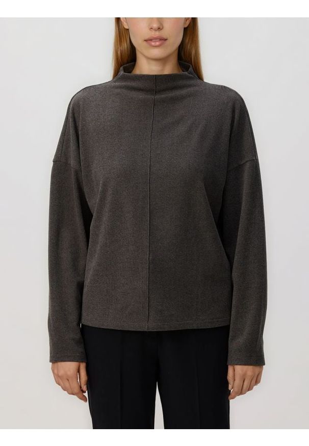 Reserved - Bluzka z przeszyciem - wielobarwny. Materiał: dzianina