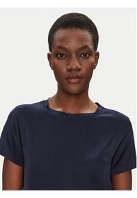 ViCOLO Bluzka TD0007 Granatowy Relaxed Fit. Kolor: niebieski. Materiał: wiskoza #3