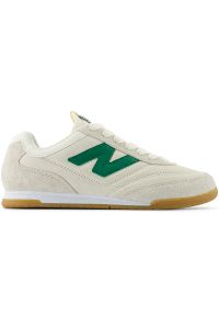 Buty unisex New Balance URC42HG – beżowe. Okazja: na co dzień. Kolor: beżowy. Materiał: skóra, guma, materiał. Szerokość cholewki: normalna