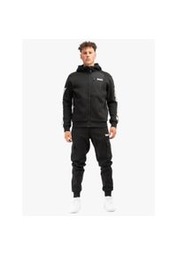 Dres Lonsdale Bulough. Kolor: czarny, wielokolorowy, biały. Materiał: dresówka #1