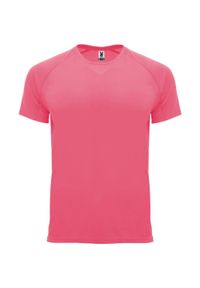 ROLY - T-shirt Dziecięca Sportowy Bahrain. Kolor: czerwony, różowy, wielokolorowy. Sport: turystyka piesza