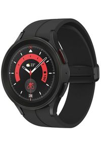 SAMSUNG - Smartwatch Samsung GALAXY WATCH 5 PRO LTE 1,4" 16 GB Czarny 1,4". Rodzaj zegarka: smartwatch. Kolor: czarny