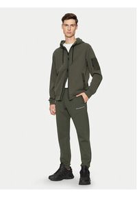 Replay - REPLAY Bluza M6964 .000.23655 Zielony ciemny Regular Fit. Kolor: zielony. Materiał: syntetyk #4