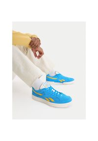 Sneakersy Reebok. Kolor: niebieski. Model: Reebok Club #1