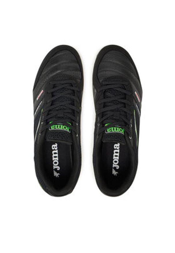 Joma Buty do piłki nożnej Mundial 2501 MUNS2501TF Czarny. Kolor: czarny. Materiał: materiał