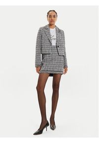 Karl Lagerfeld - KARL LAGERFELD Marynarka 246W1402 Kolorowy Regular Fit. Typ kołnierza: dekolt w karo. Materiał: bawełna. Wzór: kolorowy #4