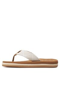 Roxy Japonki ARJL100899 Écru. Materiał: materiał