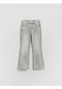 Reserved - Jeansy bootcut - jasnoszary. Kolor: szary #1