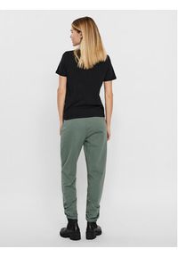 Vero Moda T-Shirt Paula 10243889 Czarny Regular Fit. Kolor: czarny. Materiał: bawełna