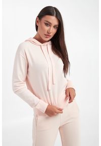 Max Mara Leisure - Sweter Classe MAX MARA LEISURE. Typ kołnierza: kaptur. Materiał: wiskoza, prążkowany, tkanina. Długość rękawa: długi rękaw. Długość: długie