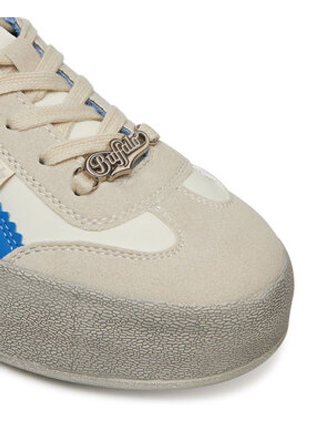 Buffalo Sneakersy Cajo 1636442 Écru. Materiał: materiał