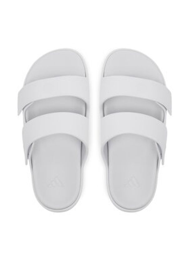 Adidas - adidas Klapki Znscape JI1856 Biały. Kolor: biały. Materiał: syntetyk