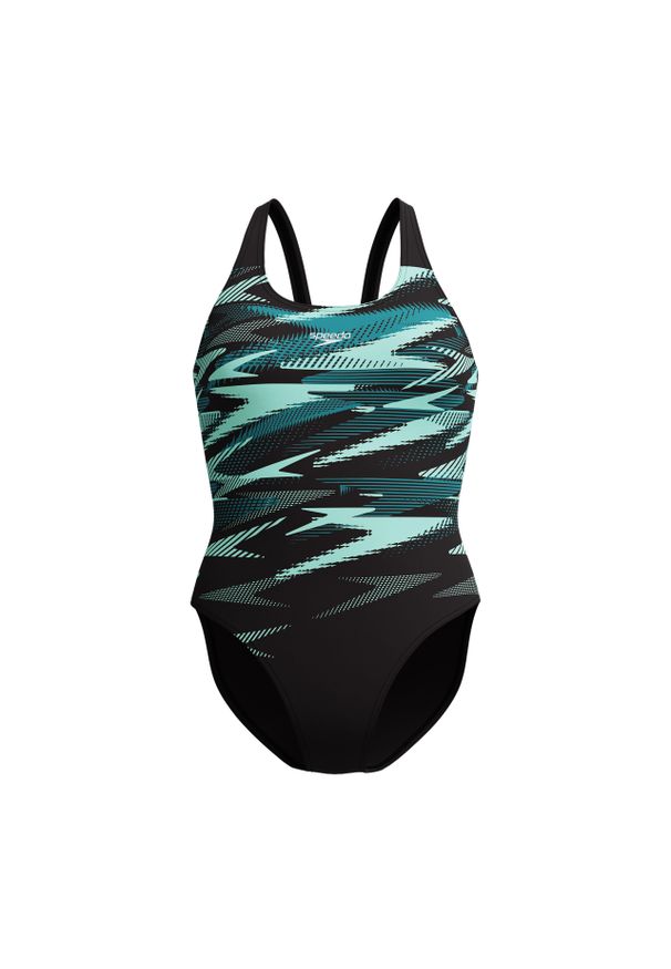 Strój kąpielowy damski na basen Speedo Hyperboom. Kolor: czarny