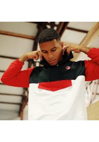 AC MILAN - Kurtka przeciwwiatrowa AC Milan. Kolor: wielokolorowy, biały, czerwony. Styl: elegancki #1