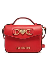 Love Moschino - LOVE MOSCHINO Torebka JC4063PP1ML1150A Czerwony. Kolor: czerwony. Materiał: skórzane #1