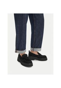 Loafersy Badura. Kolor: czarny #1