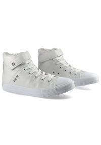 Big-Star - Sneakersy BIG STAR V274541FW20 Biały. Zapięcie: rzepy. Kolor: biały. Materiał: materiał, puch, skóra ekologiczna, jeans, futro. Szerokość cholewki: normalna. Wzór: aplikacja. Sezon: zima. Styl: sportowy #6