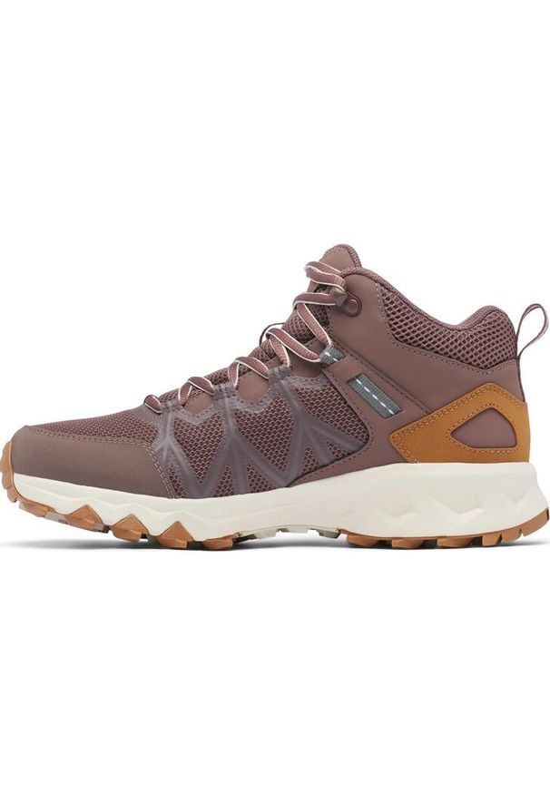 columbia - Buty Trekkingowe Damskie Columbia Peakfreak II Mid Outdry. Kolor: brązowy, różowy