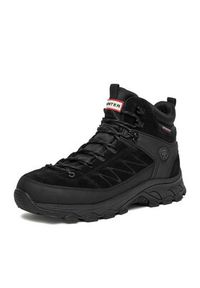 Hunter Trekkingi CEO-H8-352 Czarny. Kolor: czarny. Materiał: skóra, zamsz. Sport: turystyka piesza #8